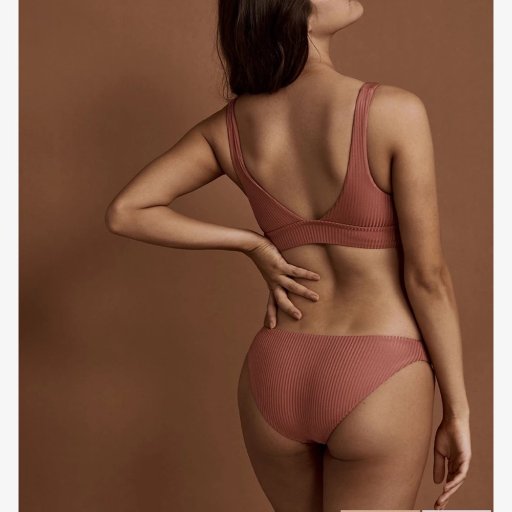 Vitamin A / Ecorib Sienna Bralette Bikini Top/ size SMALL